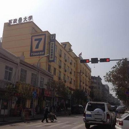 7Days Inn Hangzhou Xiaoshan Jianshesan Road Subway Station Buitenkant foto